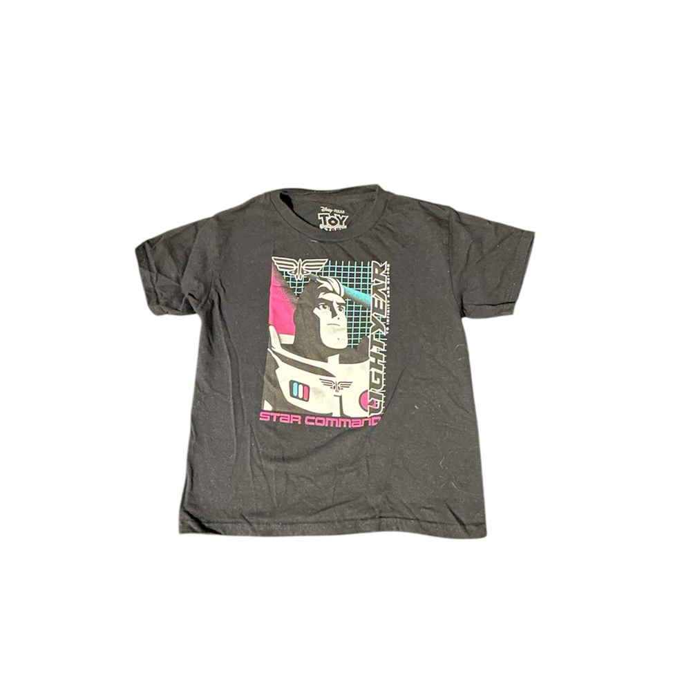 Disney Lightyear Black Kids T-Shirt